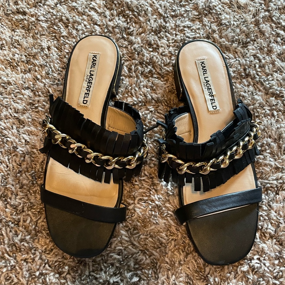 Karl Lagerfeld Athens sandals